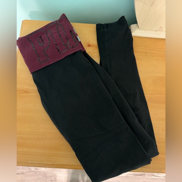 PINK Yoga Pants - Picture 1 of 4